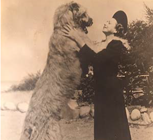 Aunt Pat Callanan and Rory, 1930s